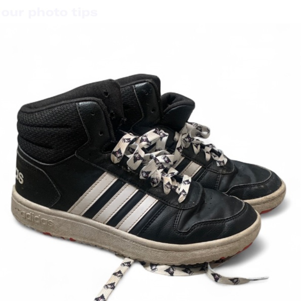 Adidas Black High Top Kuromi Sneakers Size 6